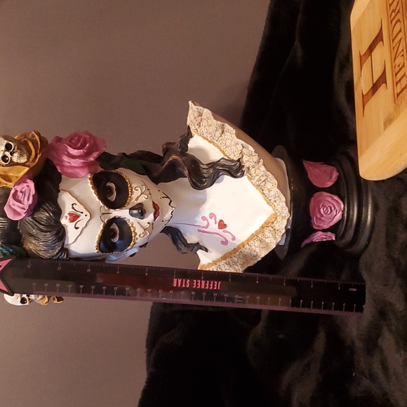 Day of the Dead Beautiful Lady Head - Picture 1 of 4